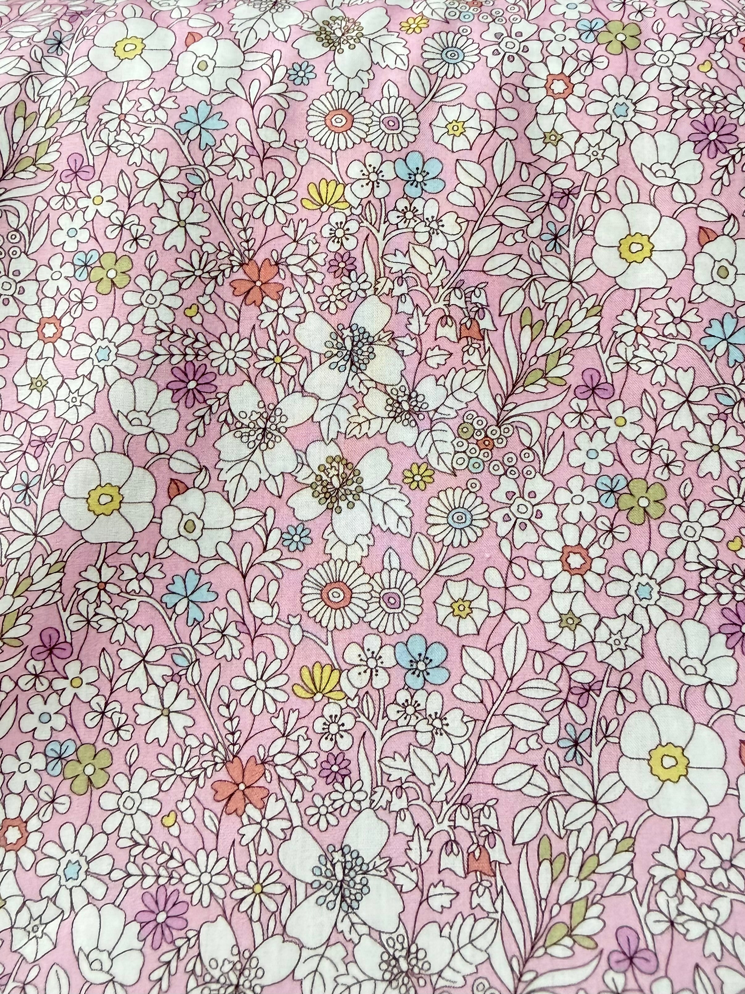 Liberty London- June’s Meadow- Pink- Tana Lawn Cotton- 53”