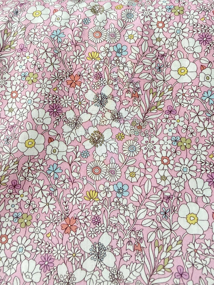 Liberty London- June’s Meadow- Pink- Tana Lawn Cotton- 53”