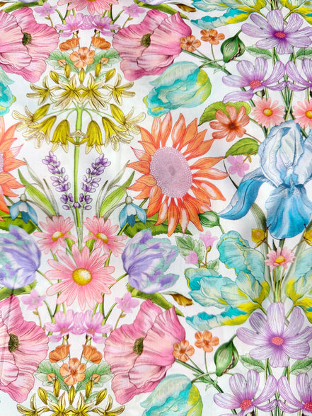 Liberty London- Floral Muse Tana Lawn Cotton- 53”- Pastel