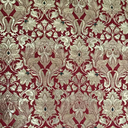 Red and Gold European Brocade- 35