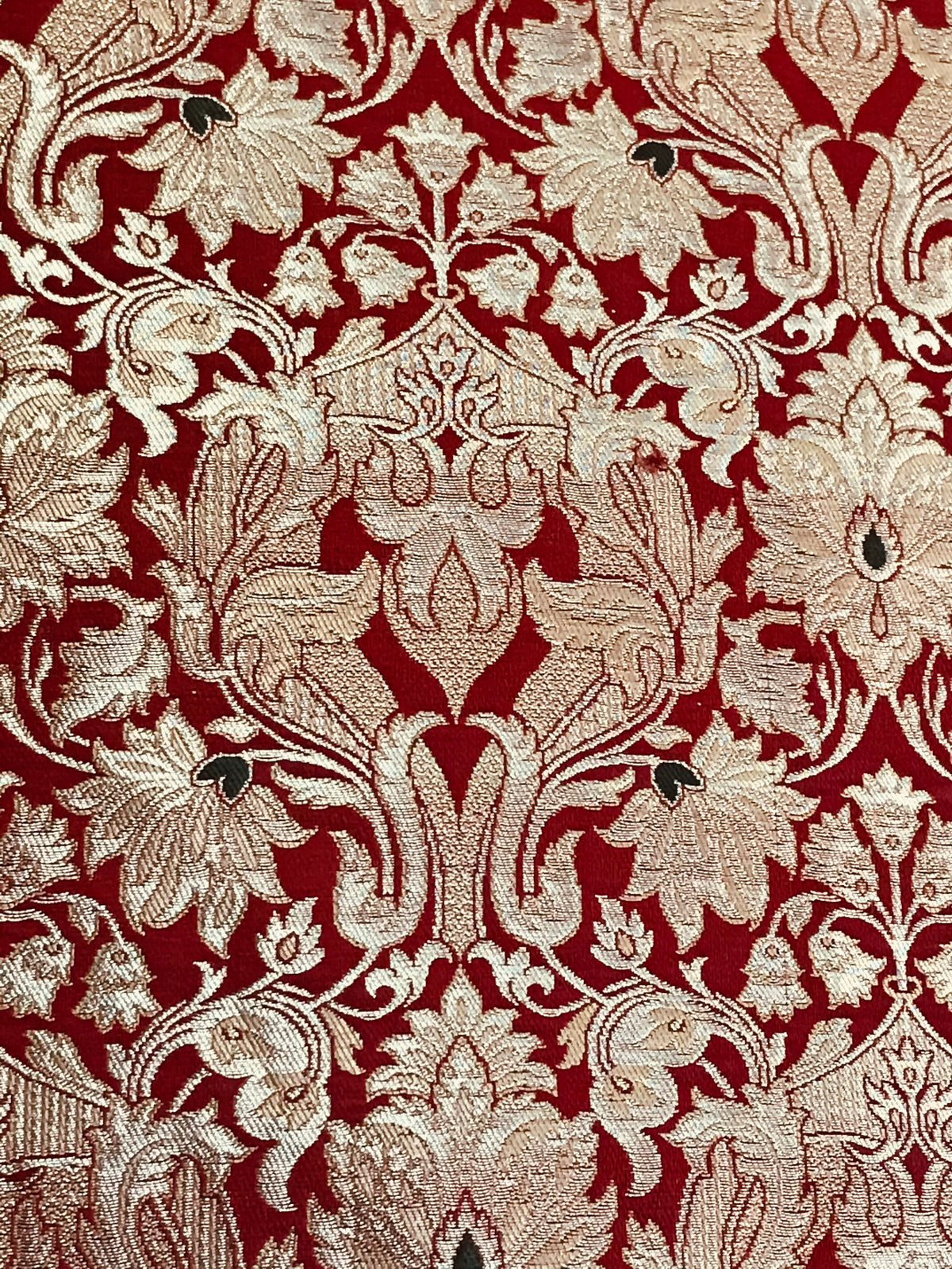 Red and Gold European Brocade- 35