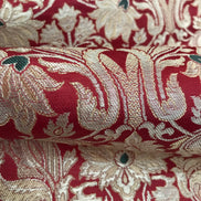 Red and Gold European Brocade- 35