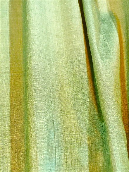 Apple Green Silk Dupioni- 54” Wide (807)