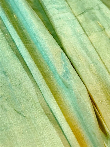 Apple Green Silk Dupioni- 54” Wide (807)