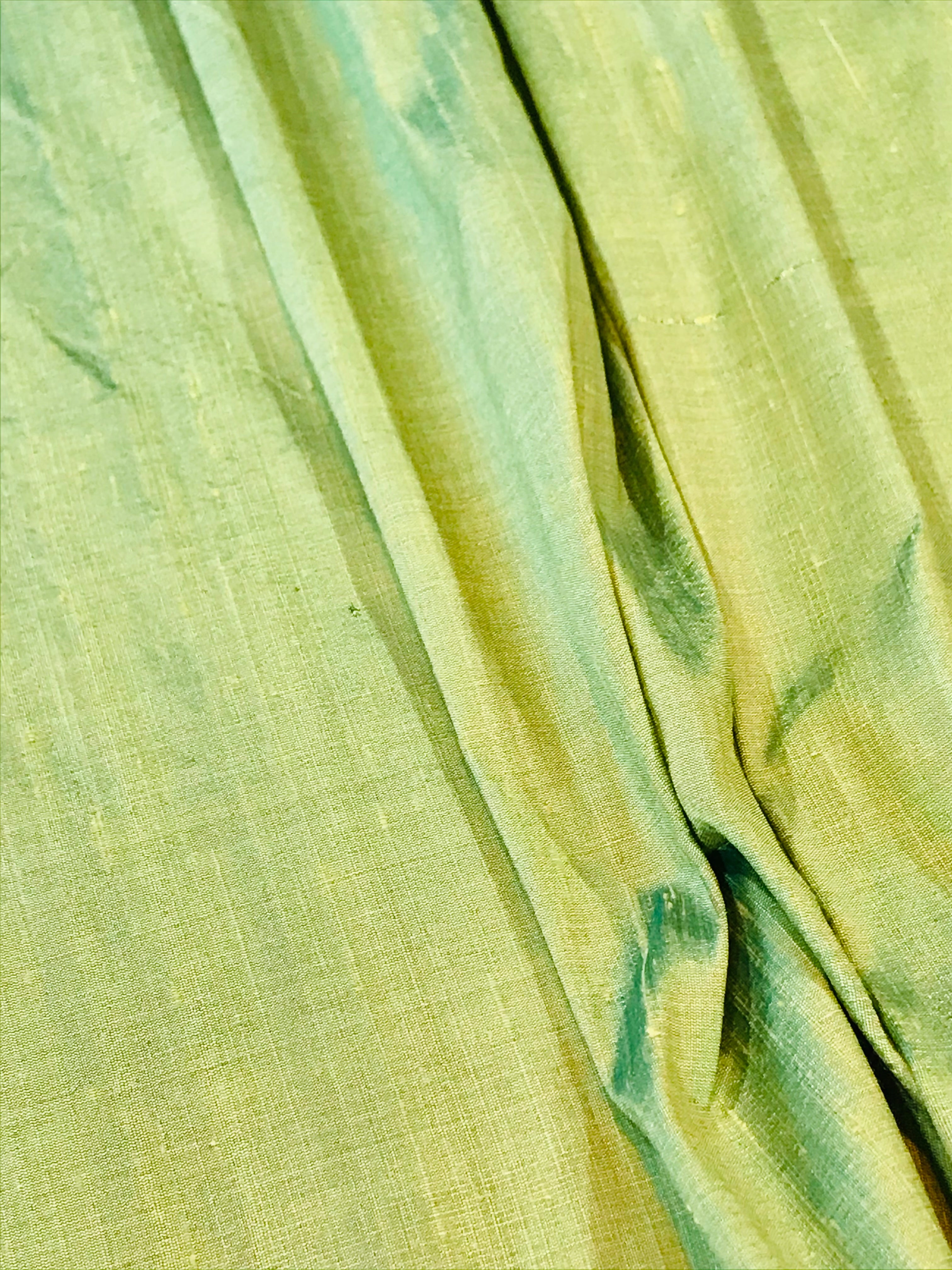 Apple Green Silk Dupioni- 54” Wide (807)