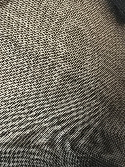 1303 Black Pure Silk Tulle- 48-50" Wide
