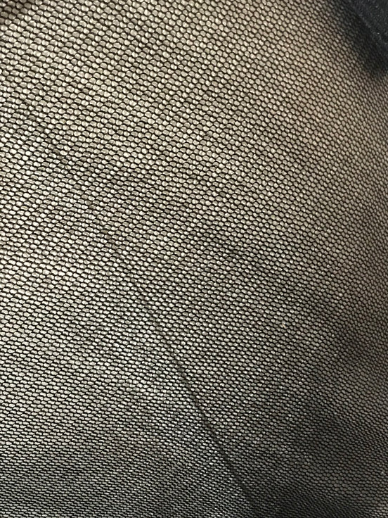 1303 Black Pure Silk Tulle- 48-50" Wide