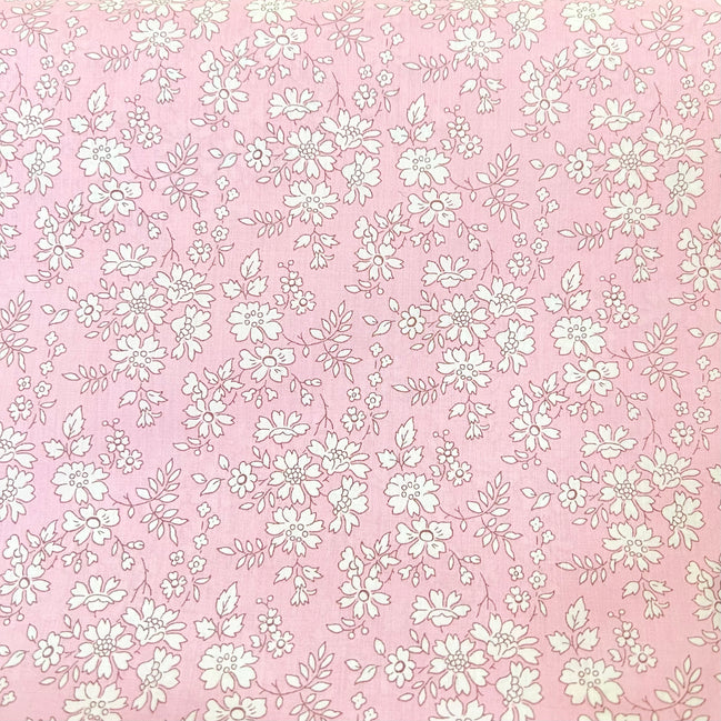Liberty London- Capel Tana Lawn Cotton- Pink, White
