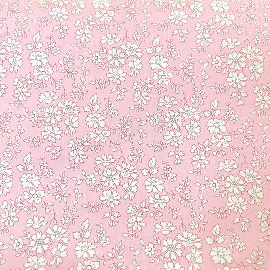 Liberty London- Capel Tana Lawn Cotton- Pink, White