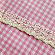 3380 Off White 100% Cotton Lace- 3/4