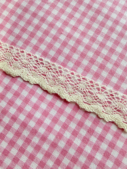 3380 Off White 100% Cotton Lace- 3/4" Wide or 20MM