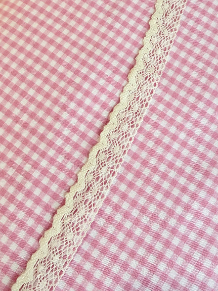 3380 Off White 100% Cotton Lace- 3/4" Wide or 20MM