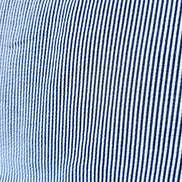 Royal and White Seersucker Stripe- 57” Wide- Cotton Poly Blend