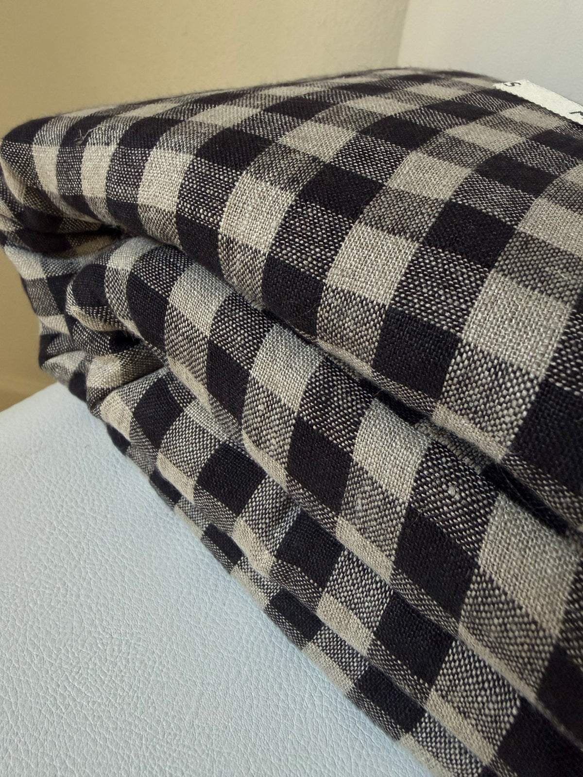 Mrs Lewes European Laundered Linen Gingham- Merchant and Mills- 59