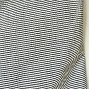 Black and White Seersucker Stripe- 57” Wide- Cotton Poly Blend
