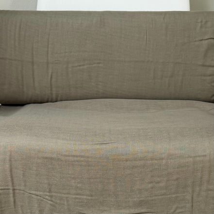 Dark Taupe "Mushroom" Nirvana Cotton Double Gauze- 42" Wide