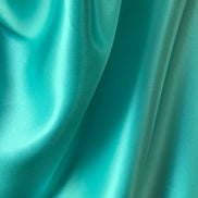 Capri Blue 18.5 mm Pure Silk Charmeuse Fabric- 45