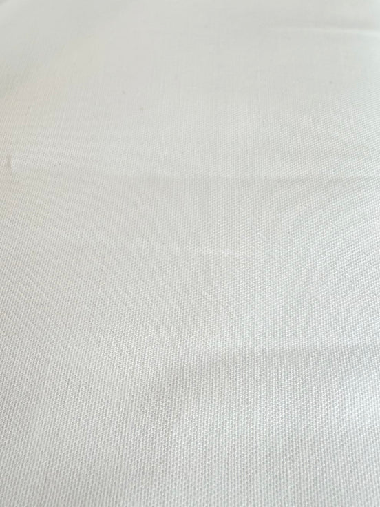 White Osaka Cotton Chambray- 44” Wide