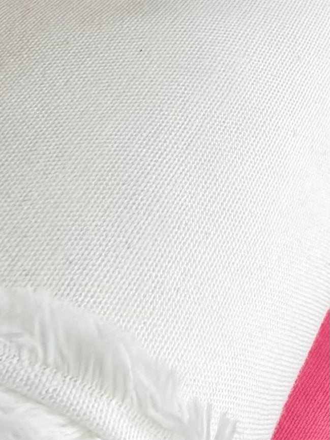 White Osaka Cotton Chambray- 44” Wide