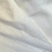 Dyed White Silk Dupioni- 54” Wide (809)