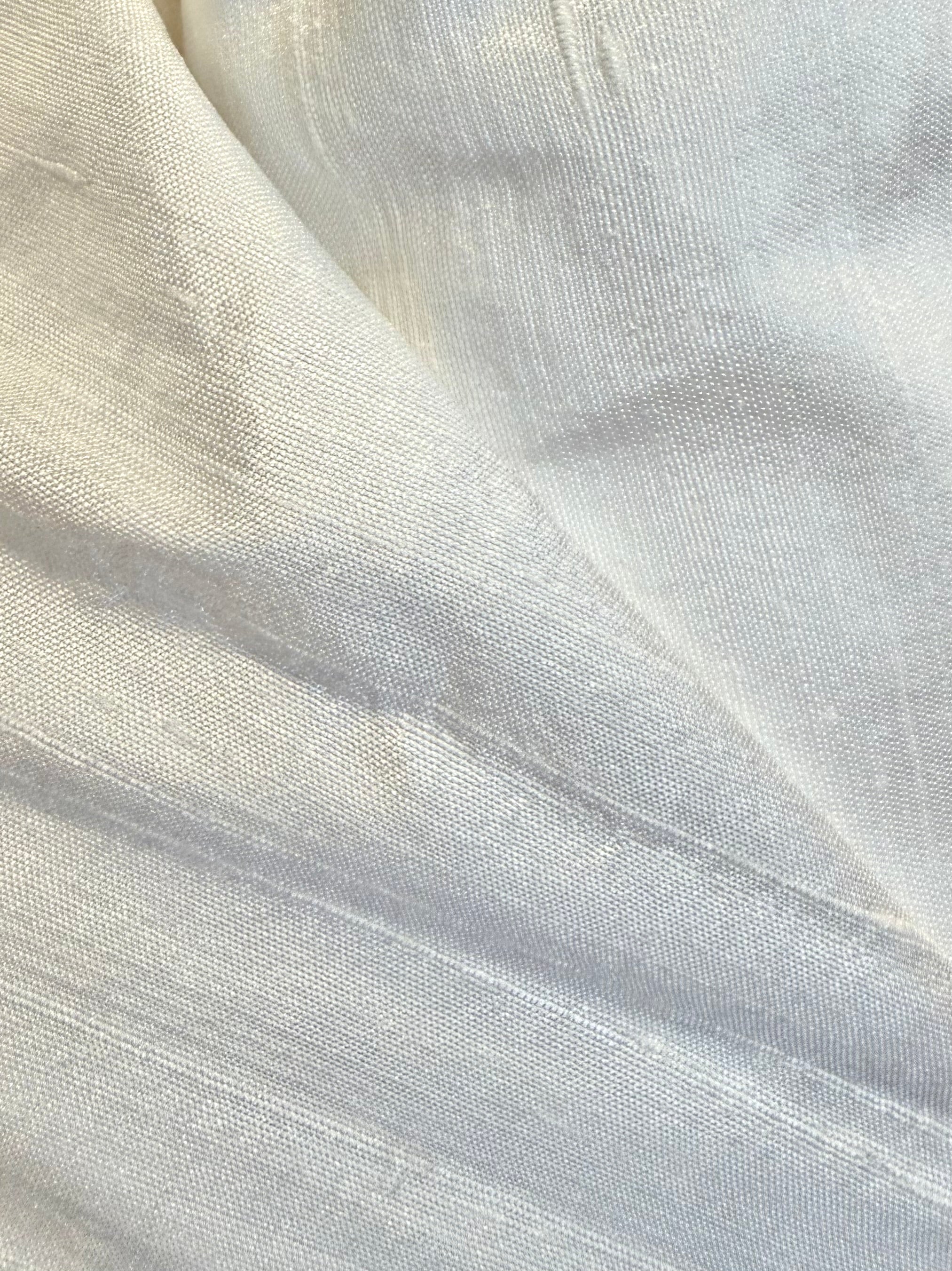 Dyed White Silk Dupioni- 54” Wide (809)