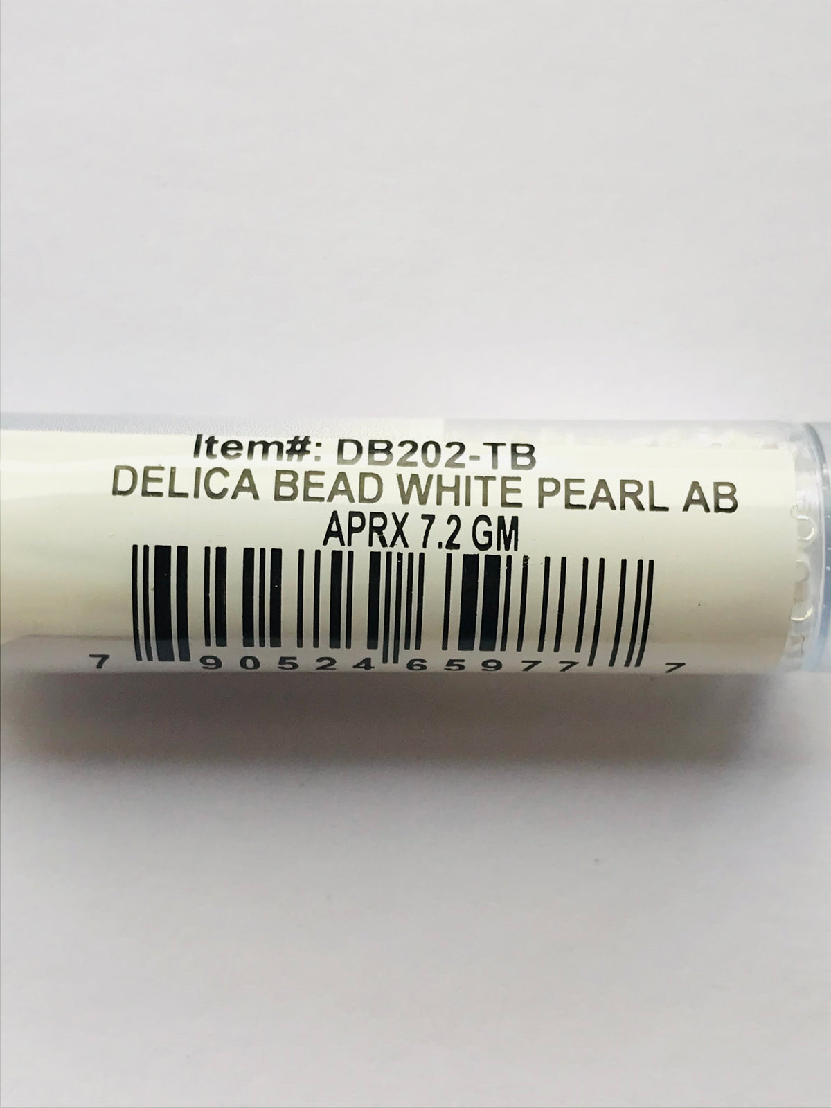 Miyuki 11/0 Delica Glass Beads-WHITE PEARL AB (2022)