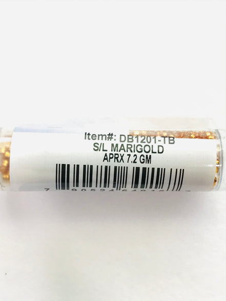 Miyuki 11/0 Delica Glass Beads- S/L MARIGOLD (2027)