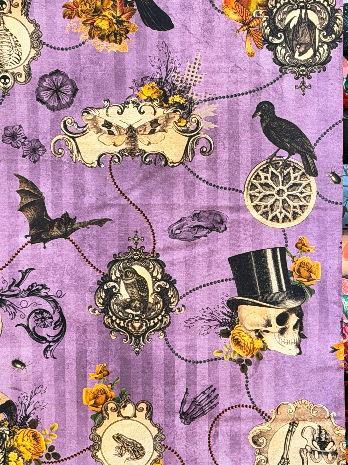 Bats, Crows, Skulls- “Dreadful Delights Thistle