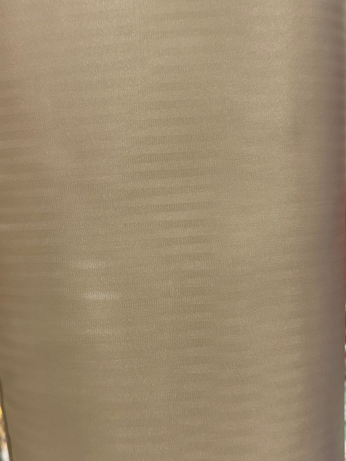 Beige Stripe Cupra Bemberg Rayon Lining Fabric- 48 Inch Wide
