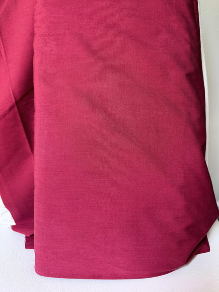 Cotton Rayon Blend Fabric- 46”- Kyoto “Cherry Red”