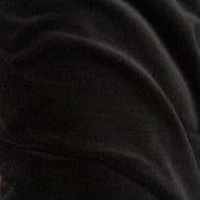Cotton Velveteen- Black- 56