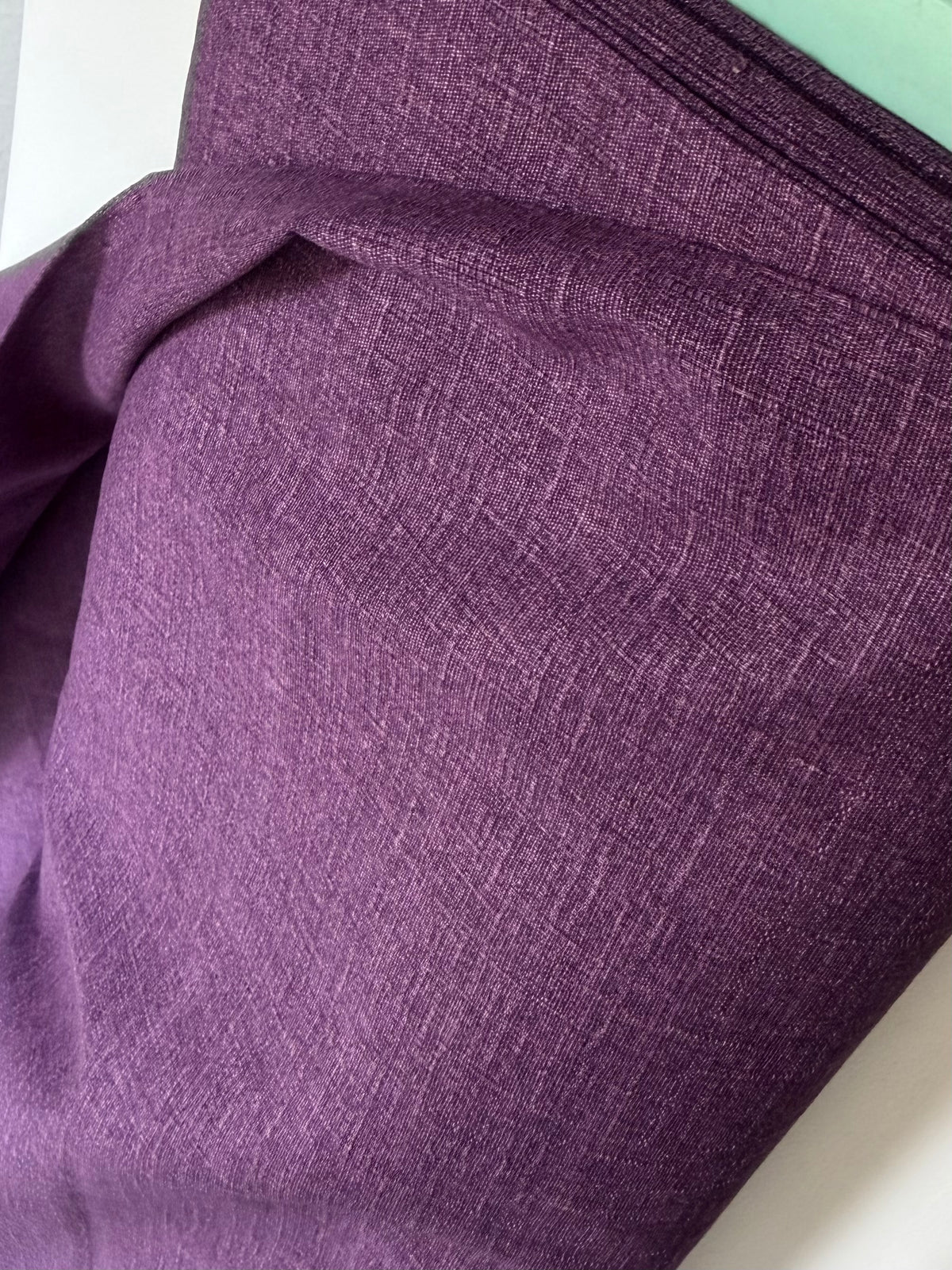 Tsumugiya- Purple- Solid Cotton Dobby- 43