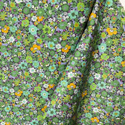 Flownny 100% Cotton Fabric - Lawn- Green- 43