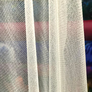 Natural White Pure Silk Tulle- 52