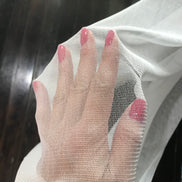 Natural White Pure Silk Tulle- 52