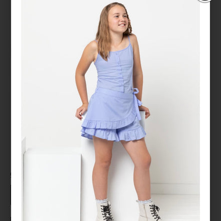 Margot Teens Skort- Style Arc Paper Pattern- Sizes 8-16