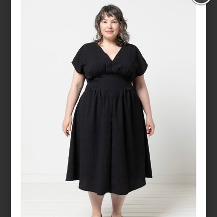 Bronte Woven Dress- Style Arc Paper Pattern- Sizes 4-16