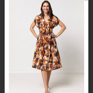 Bronte Woven Dress- Style Arc Paper Pattern- Sizes 4-16