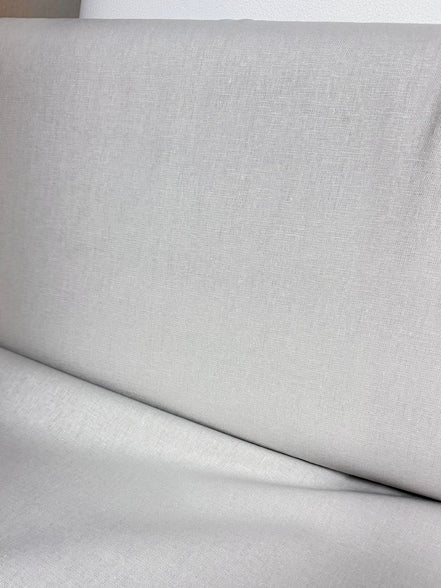 Pale Beige Essex Linen “Flax"- Cotton Blend Fabric- 43" Wide