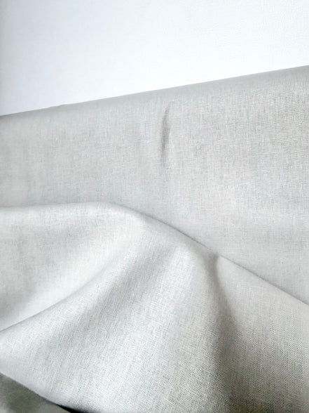 Pale Beige Essex Linen “Flax"- Cotton Blend Fabric- 43" Wide