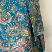 Liberty London- Florence Melody Tana Lawn Cotton- Blue, Yellow, Green, Orange- Red- Paisley