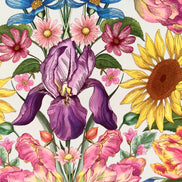 Liberty London- Floral Muse Tana Lawn Cotton- Purple, Red, Blue, Yellow, Pink
