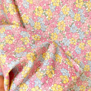 Liberty London- Sadie Rose Tana Lawn Cotton- Pink, Blue, Yellow