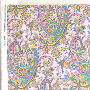 Liberty London- Florence Melody Tana Lawn Cotton- Blue, Yellow, Pink- Paisley