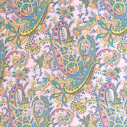 Liberty London- Florence Melody Tana Lawn Cotton- Blue, Yellow, Pink- Paisley