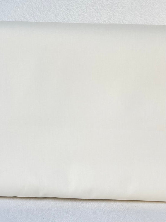 Off White “PFD- Prepared for Dye" Pimatex- Combed Cotton Poplin Fabric- 44” Wide
