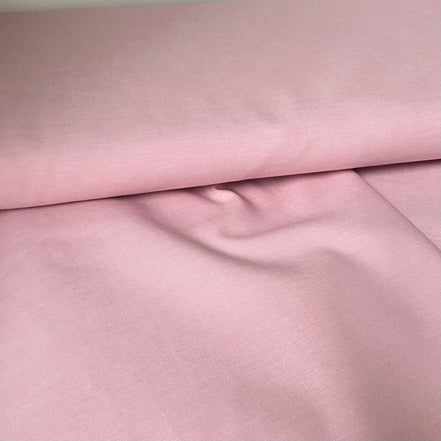 Pink-Toned Mauve "Smoky Pink" from Osaka Cotton Chambray- 44” Wide