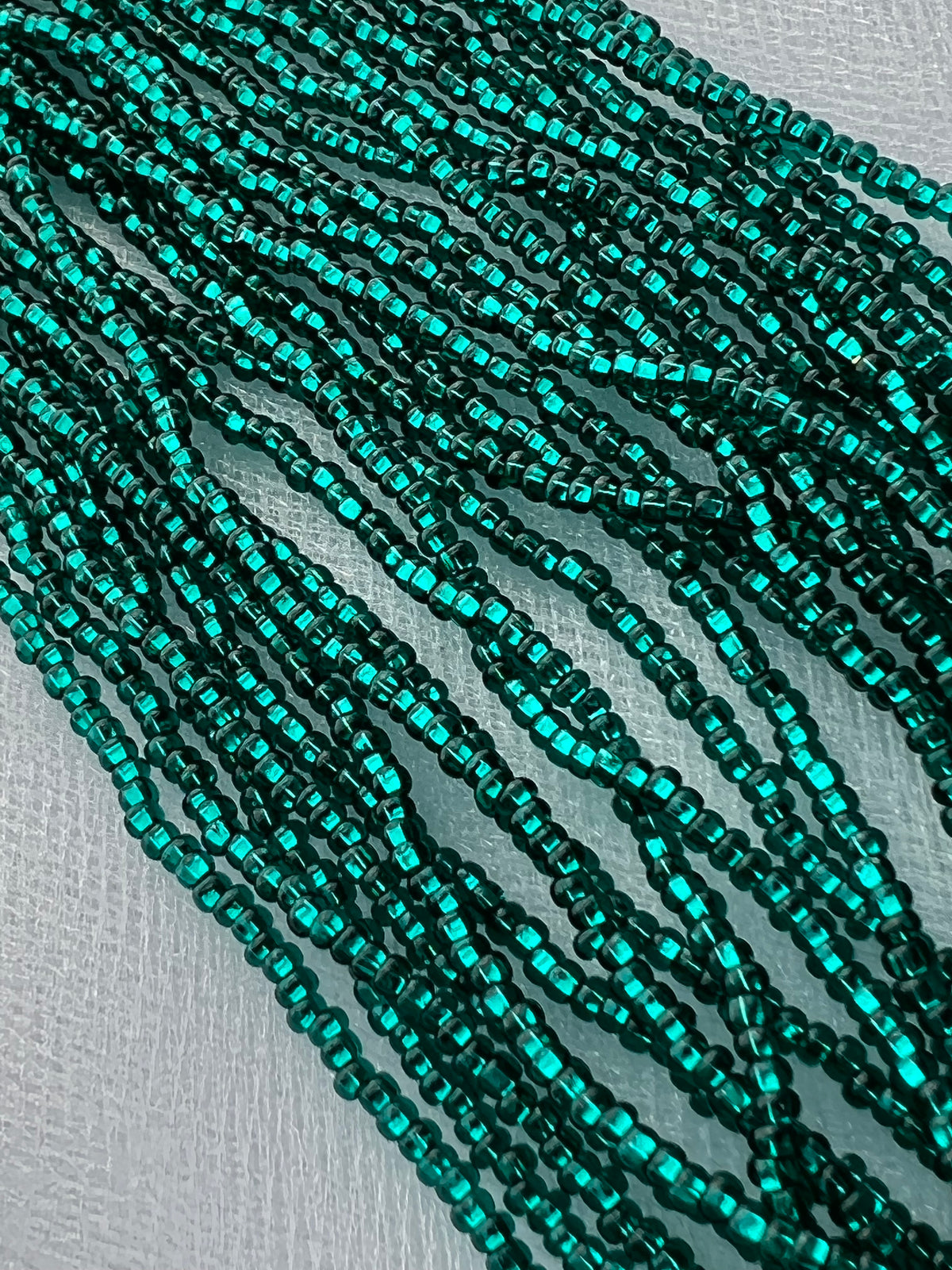 Blue Duck With Silver Heart Round 10* Beads (2180)