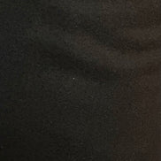 Black Wool Blend- Heavyweight Coating- 60