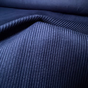 NAVY Cotton Corduroy 8 Wale- 56” Wide Fabric